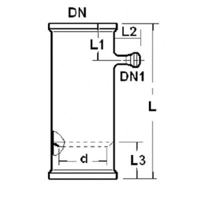 B型塔节具侧口